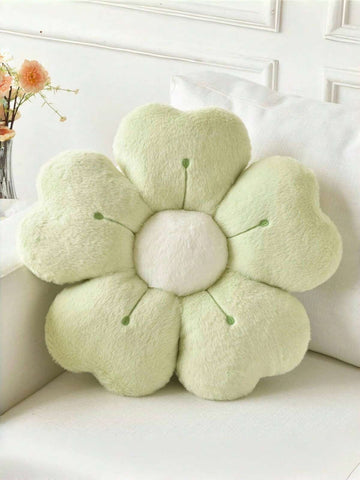 Christmas Decorative Pillows, Adorable Daisy Flower Cushions, Soft Faux Rabbit Fur Pillows For Sofas, Bedrooms, And Living Rooms,Perfect For Christmas And New Year Home Decor,A Wonderful Christmas Gift For Family And Friends